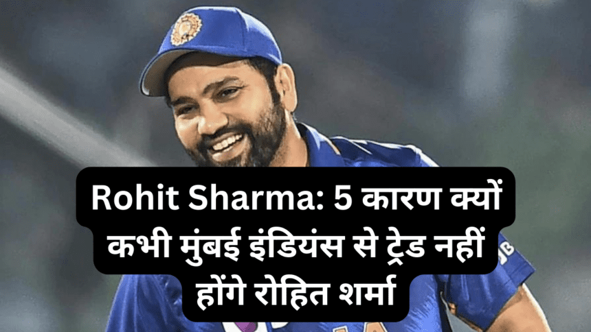 Rohit Sharma 5 कारण क्यों कभी मुंबई इंडियंस से ट्रेड नहीं होंगे रोहित शर्मा